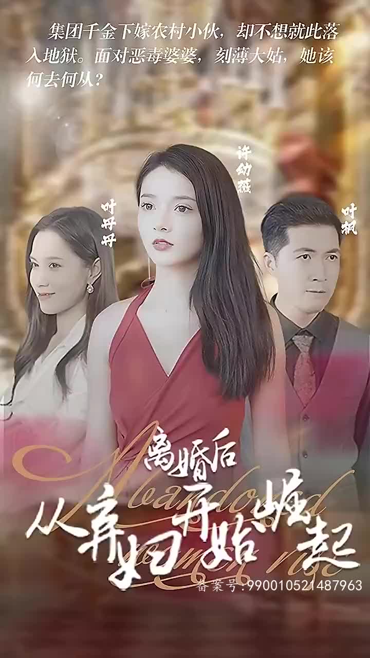 离婚后从弃妇开始（蓝光）