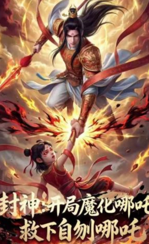 封神开局魔化哪吒救下自刎哪吒(蓝光)