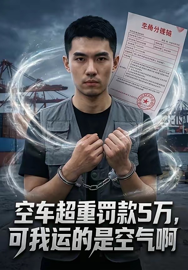 空车超重罚款5万可我运的是空气啊（蓝光）