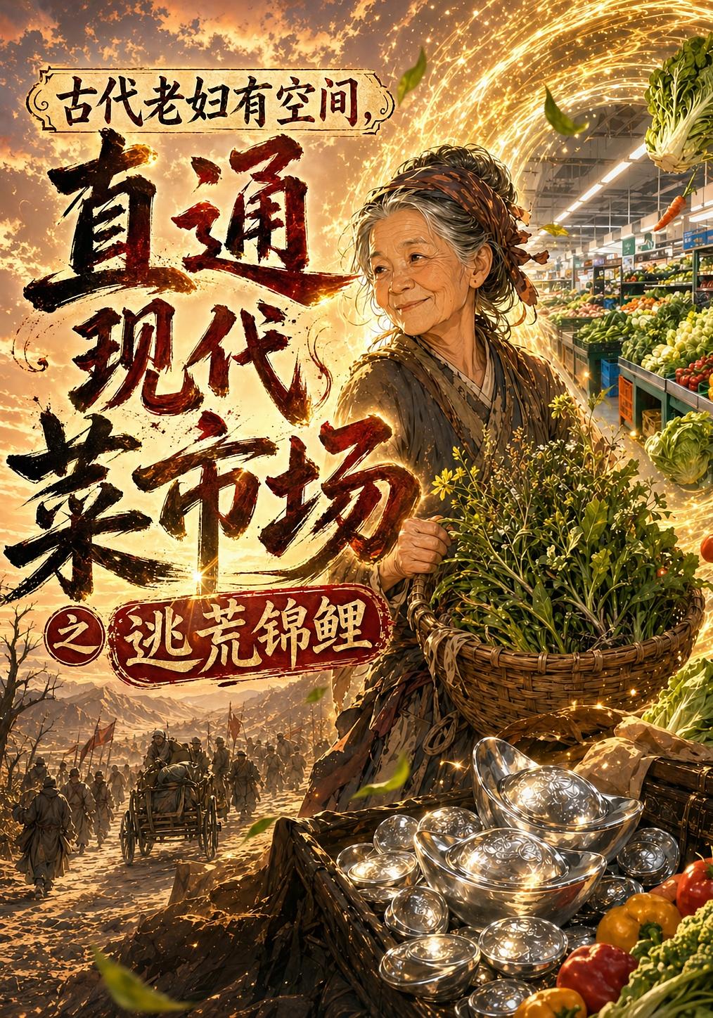 古代老妇有空间直通现代菜市场之逃荒锦鲤(1080)