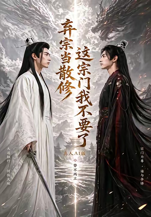 弃宗当散修这宗门我不要了真人ai版(1080)