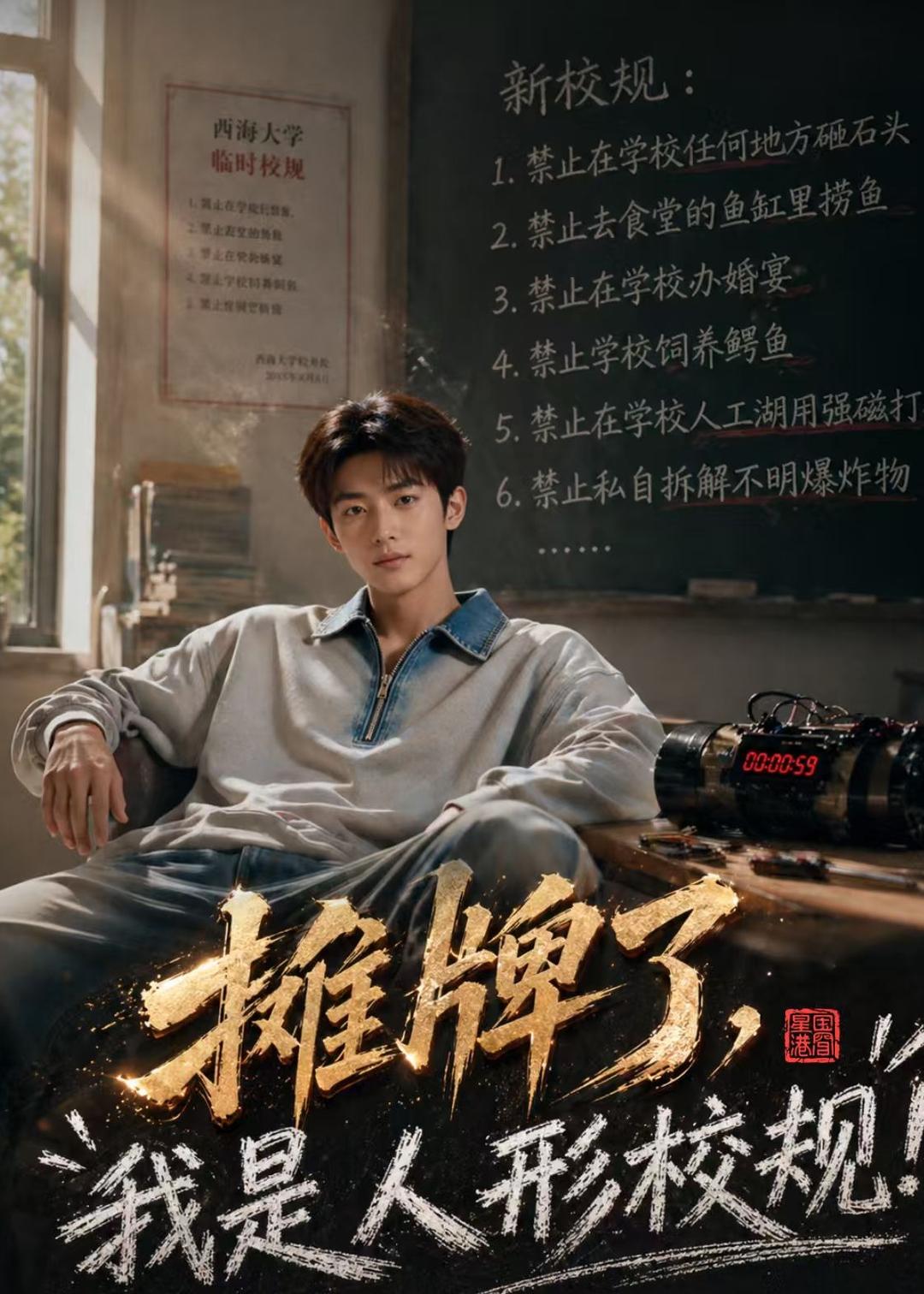 摊牌了我是人形校规（蓝光）