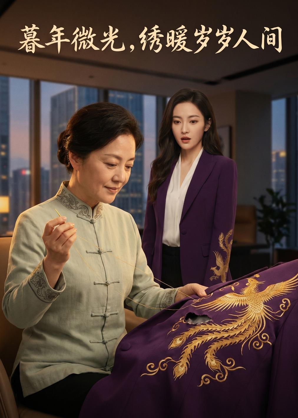 暮年微光绣暖岁岁人间(蓝光)