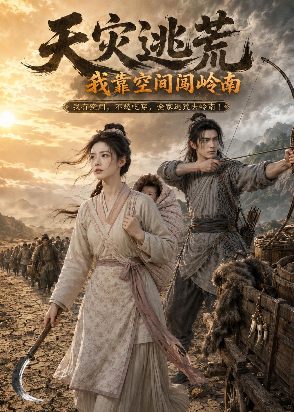 天灾逃荒我靠空间闯岭南(蓝光)
