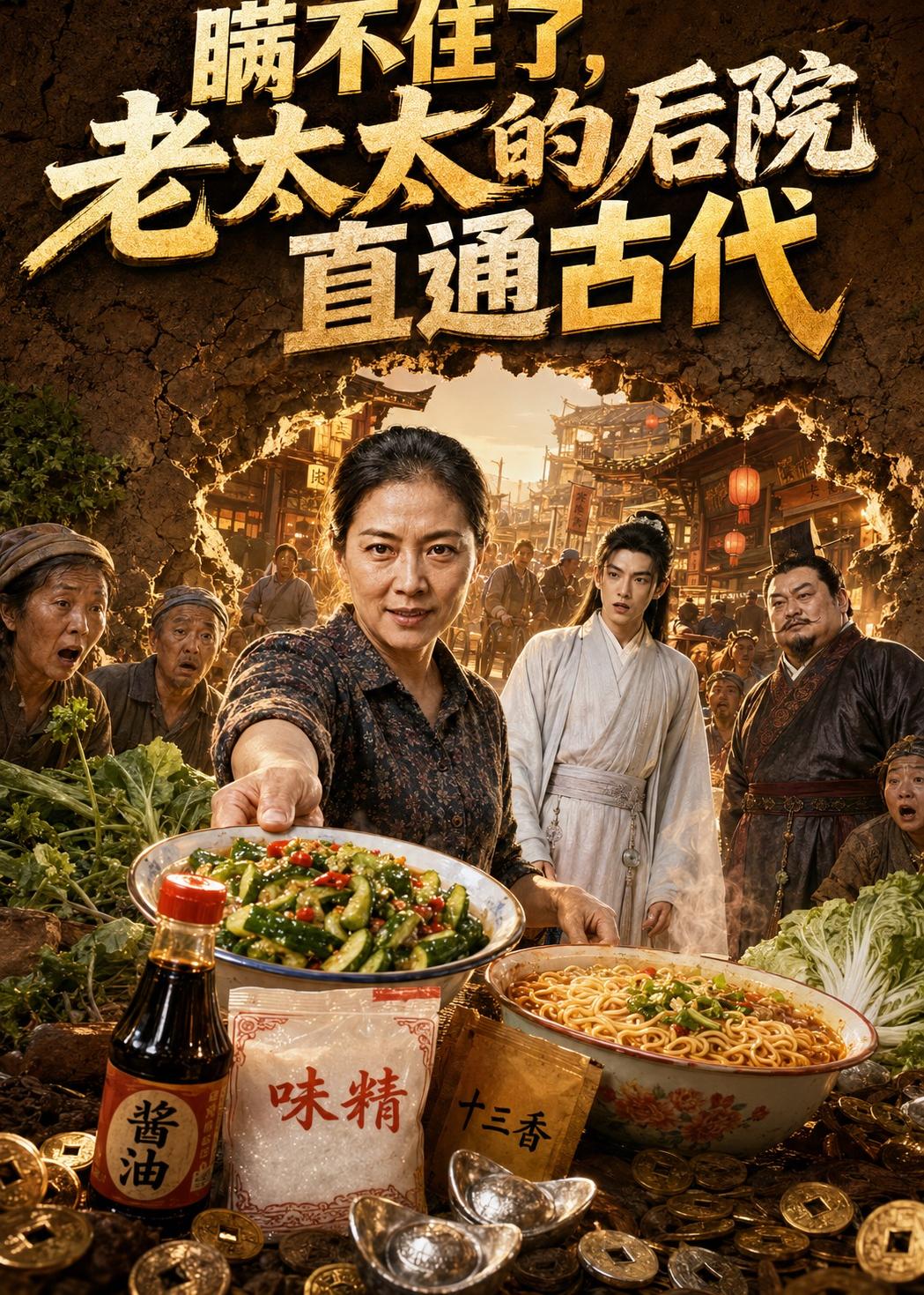 瞒不住了老太太的后院直通古代（4K）