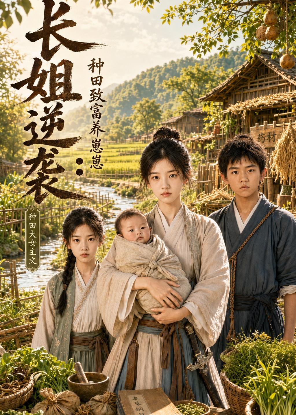 长姐逆袭种田致富养崽崽（1080）