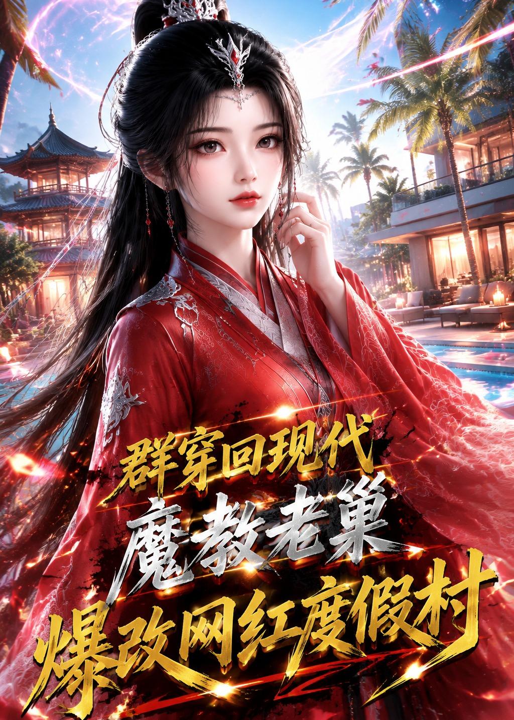 群穿回现代魔教老巢爆改网红度假村（1080）