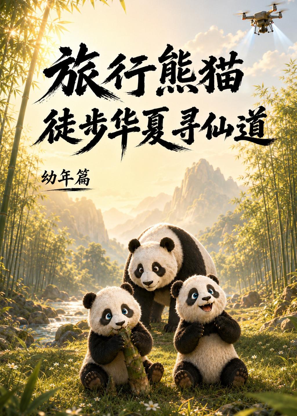 旅行熊猫徒步华夏寻仙道(4K)