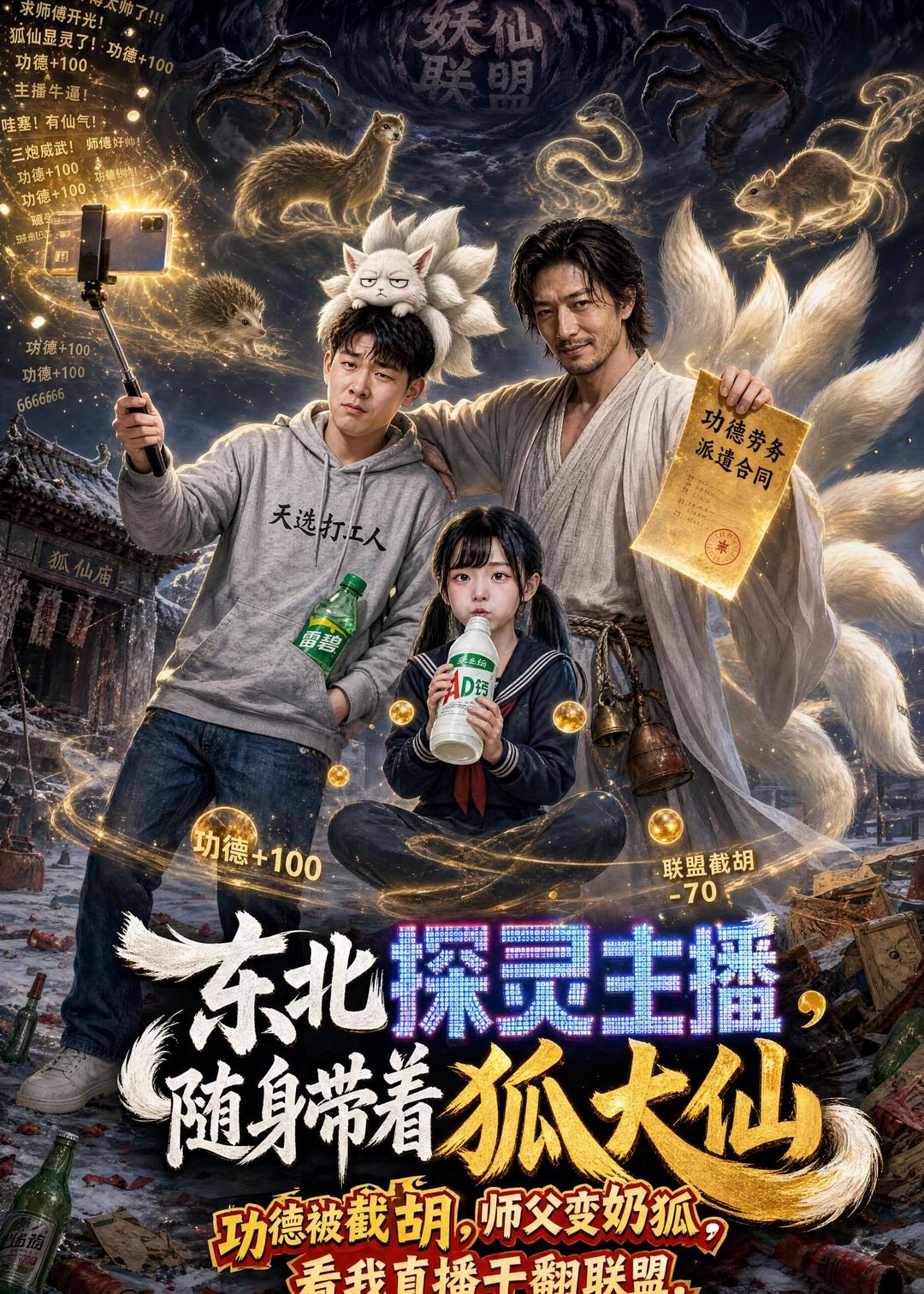 东北探灵主播随身带着狐大仙（蓝光）