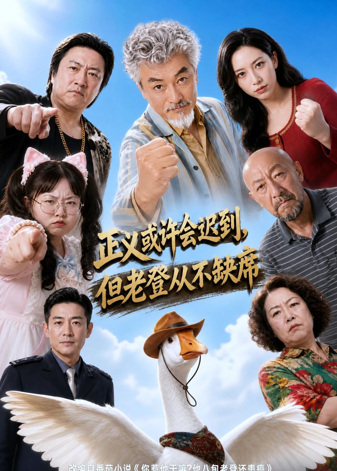 正义或许会迟到但老爸从不缺席（1080）