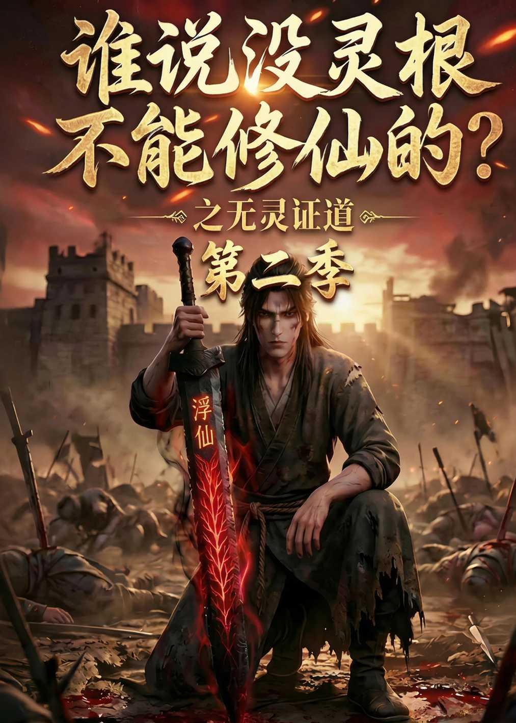 谁说没灵根不能修仙的之无灵证道第二季（蓝光）