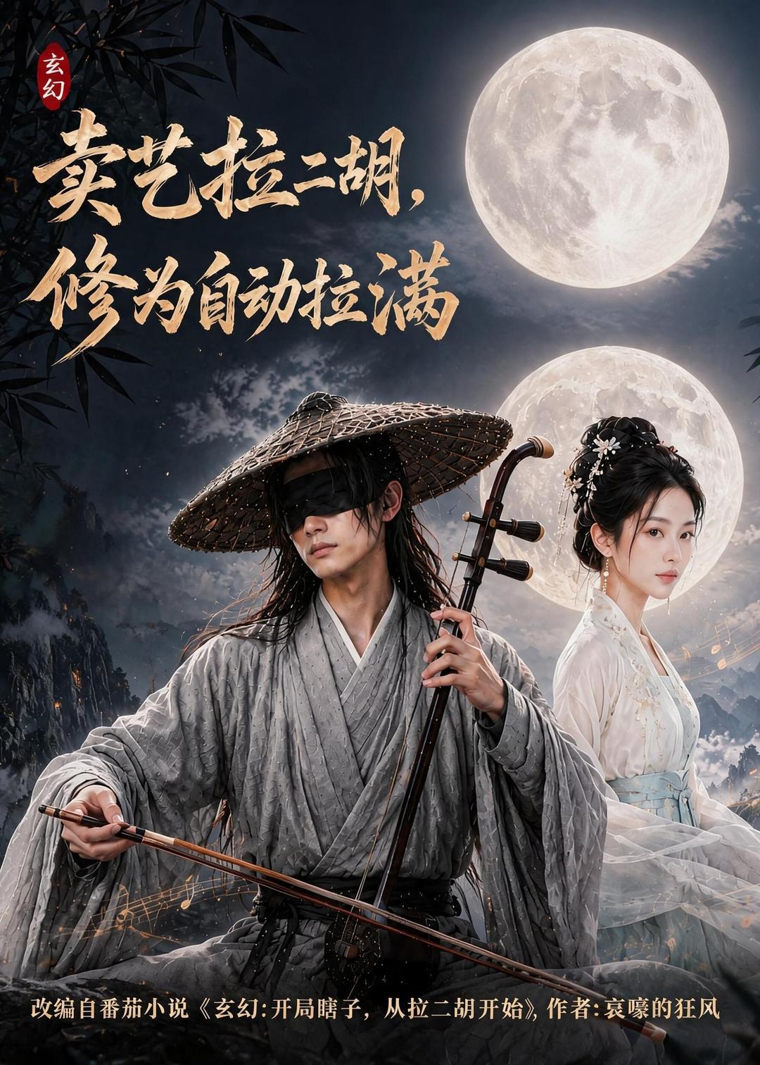 卖艺拉二胡修为自动拉满（蓝光）