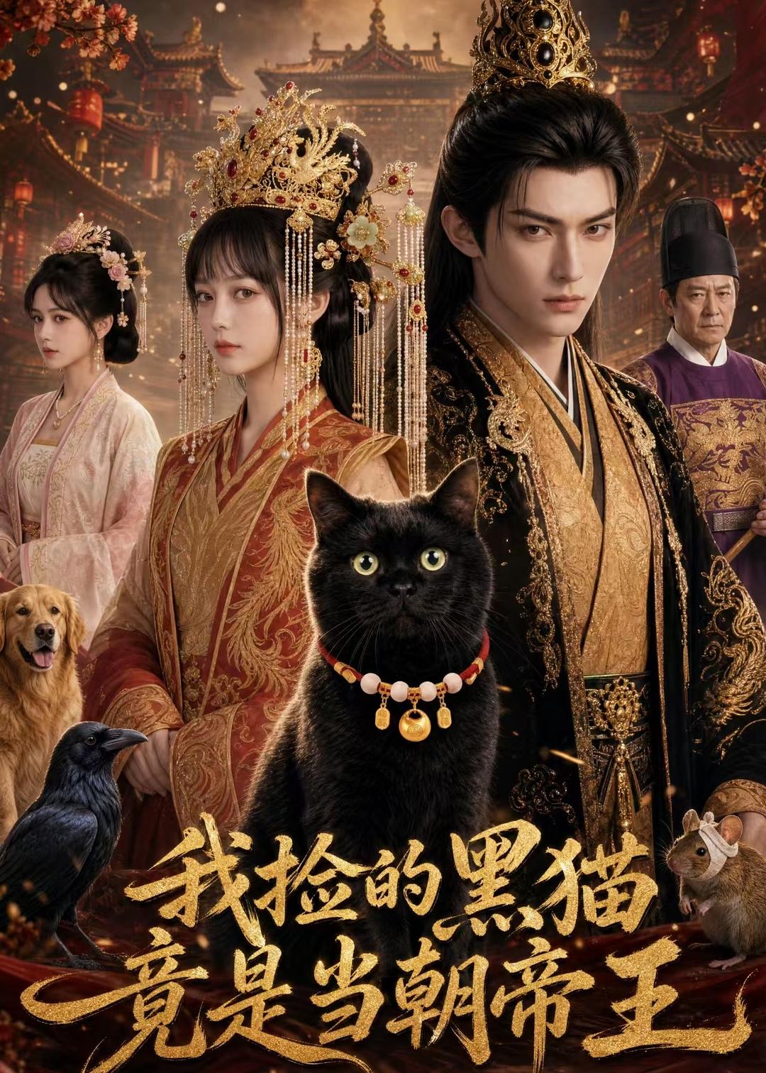 我捡的黑猫竟是当朝帝王（蓝光）