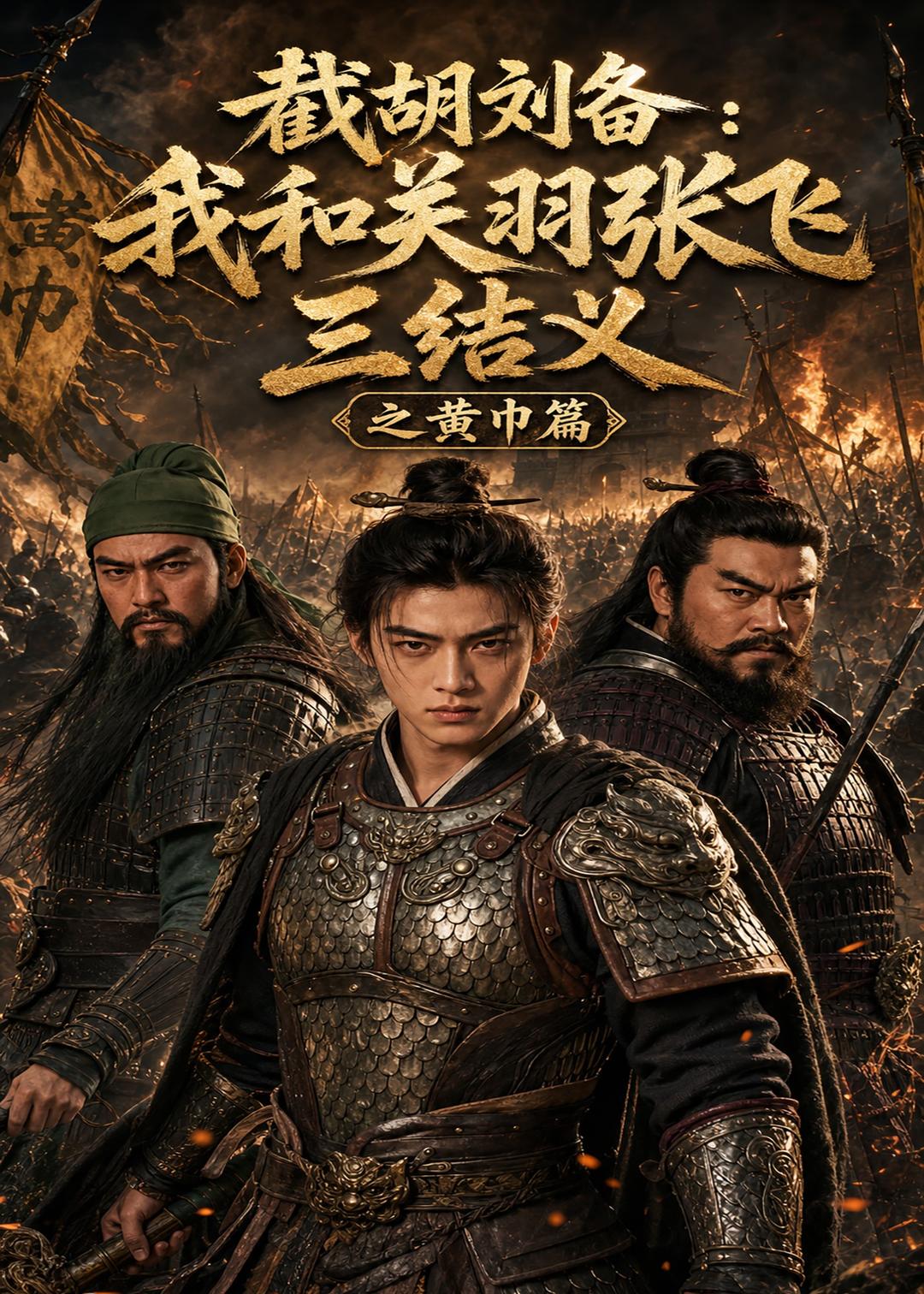 截胡刘备我和关羽张飞三结义之黄巾篇（4K）