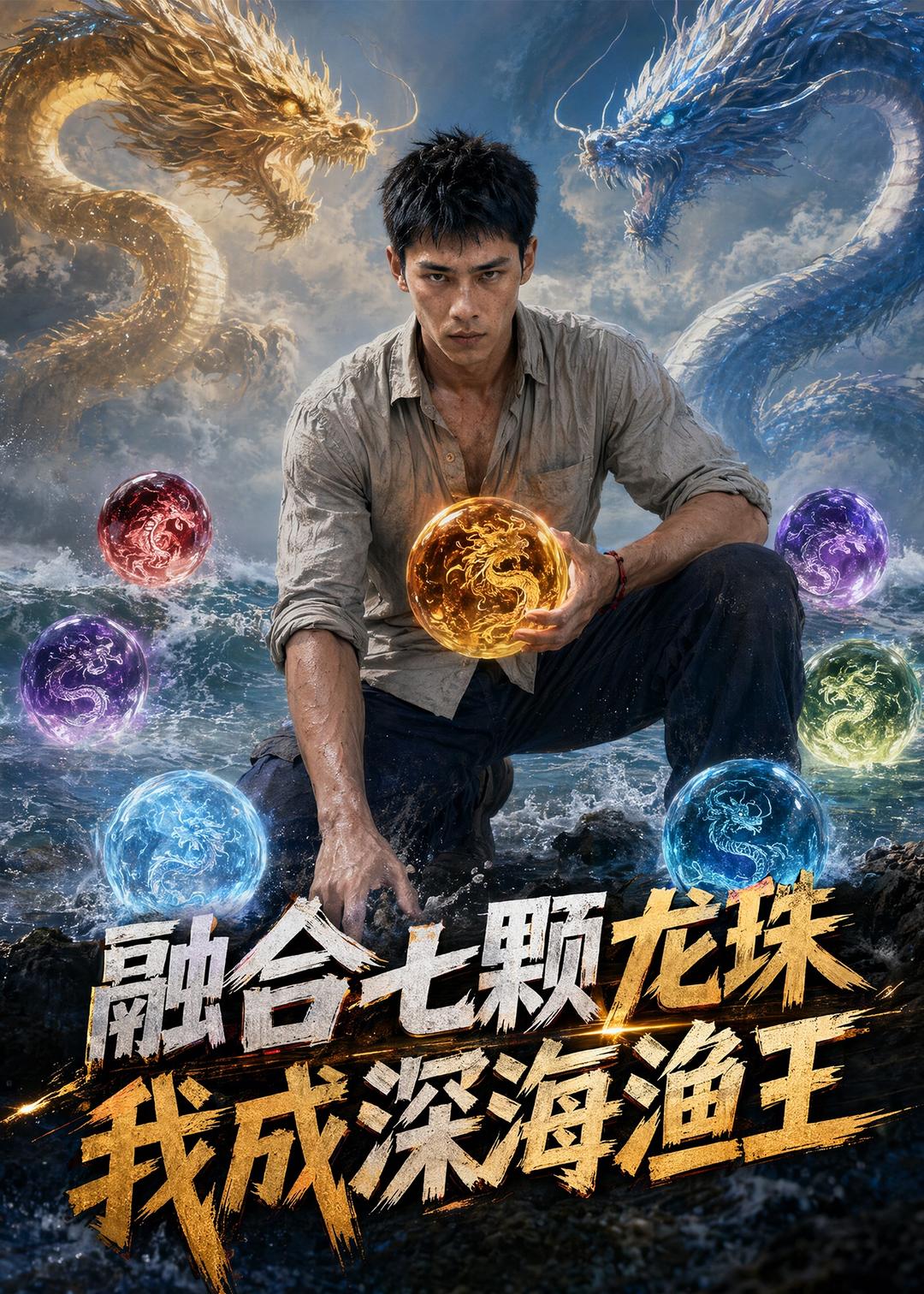 融合七颗龙珠我成深海渔王（蓝光）