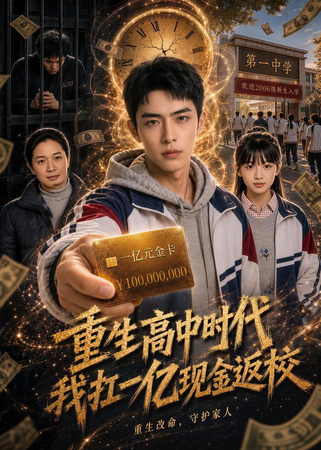 重生高中时代我扛一亿现金返校(1080)